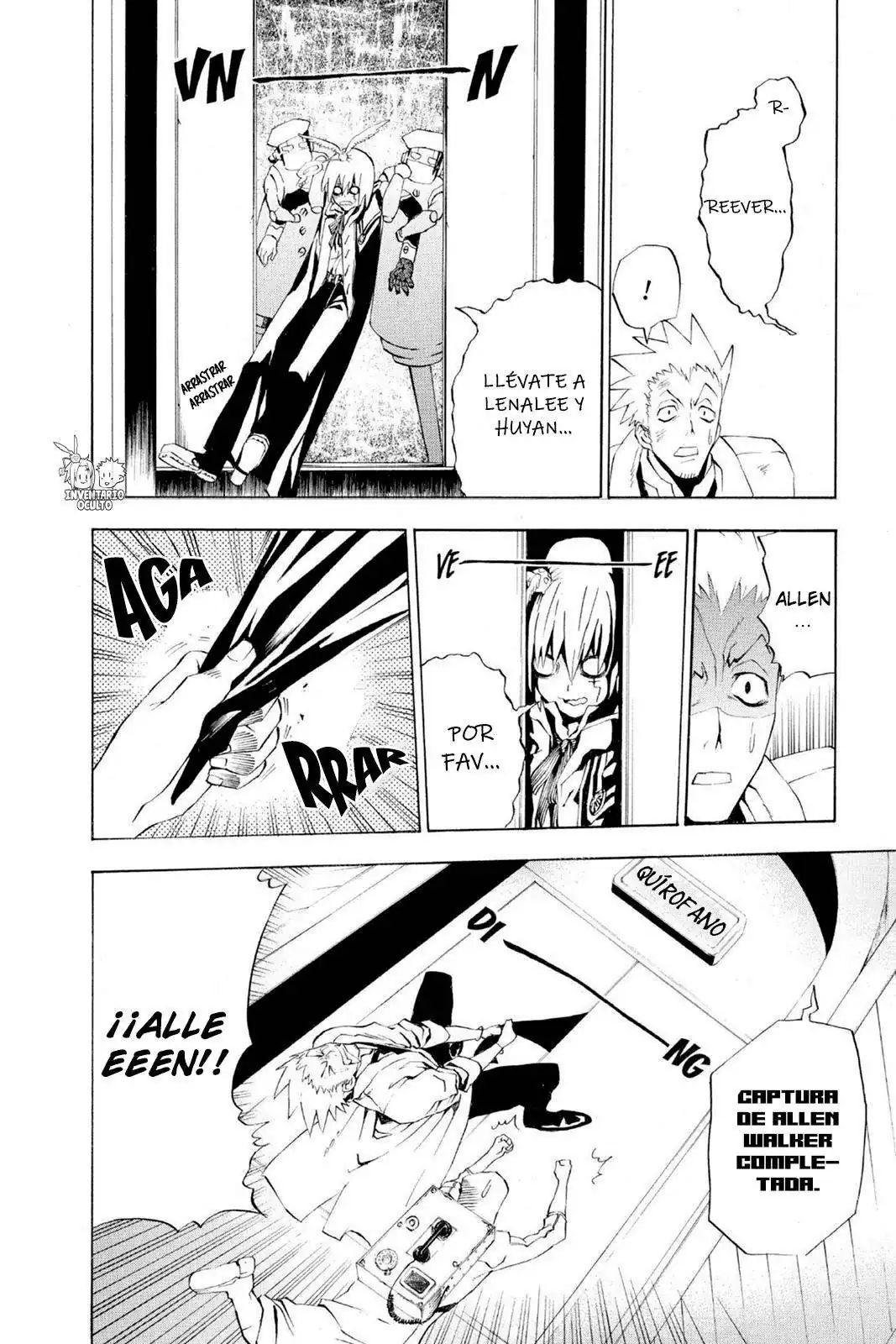 Página 25 — D.Gray-man Capítulo 17