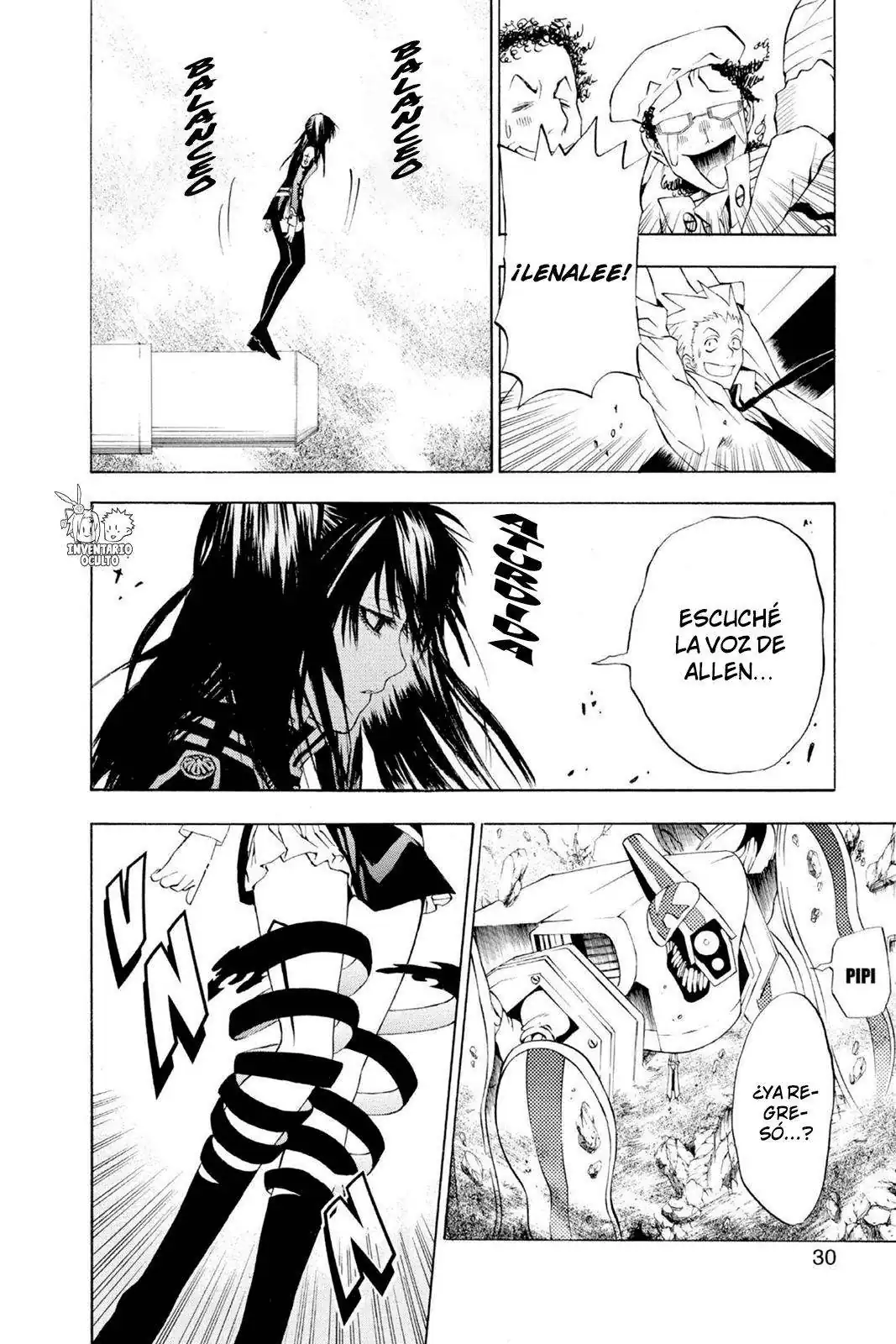 Página 5 — D.Gray-man Capítulo 18