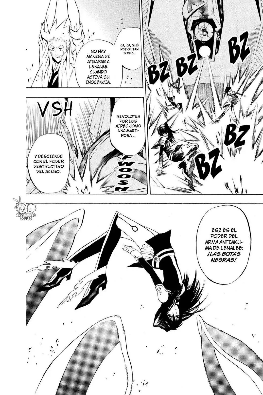 Página 9 — D.Gray-man Capítulo 18