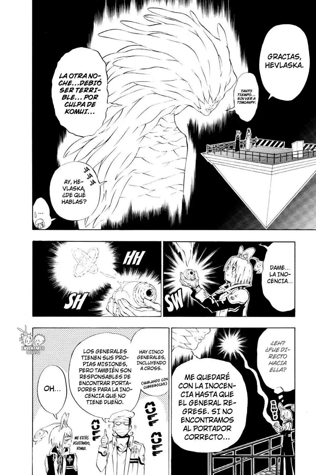 Página 15 — D.Gray-man Capítulo 18