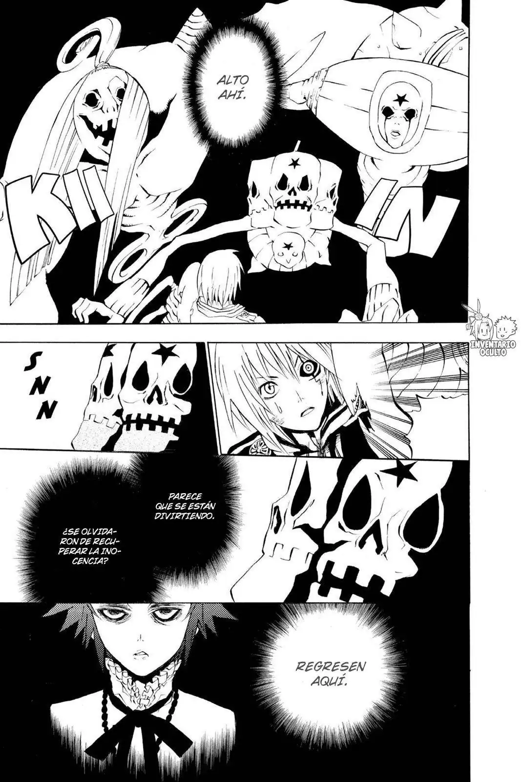 Página 8 — D.Gray-man Capítulo 20