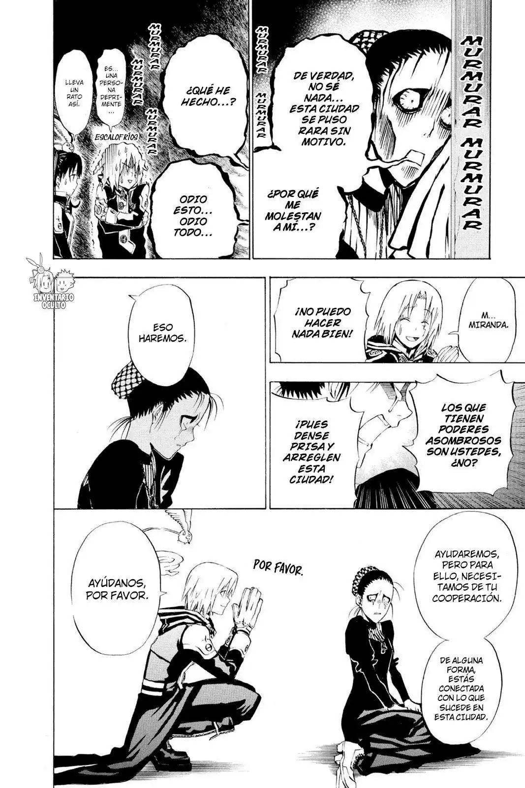 Página 15 — D.Gray-man Capítulo 20