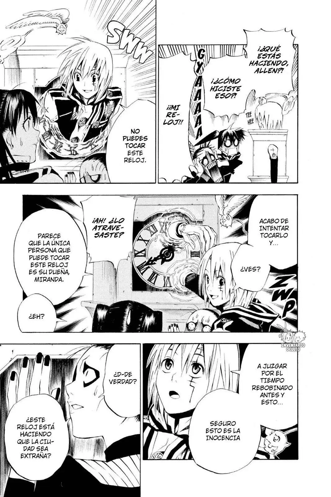 Página 4 — D.Gray-man Capítulo 21