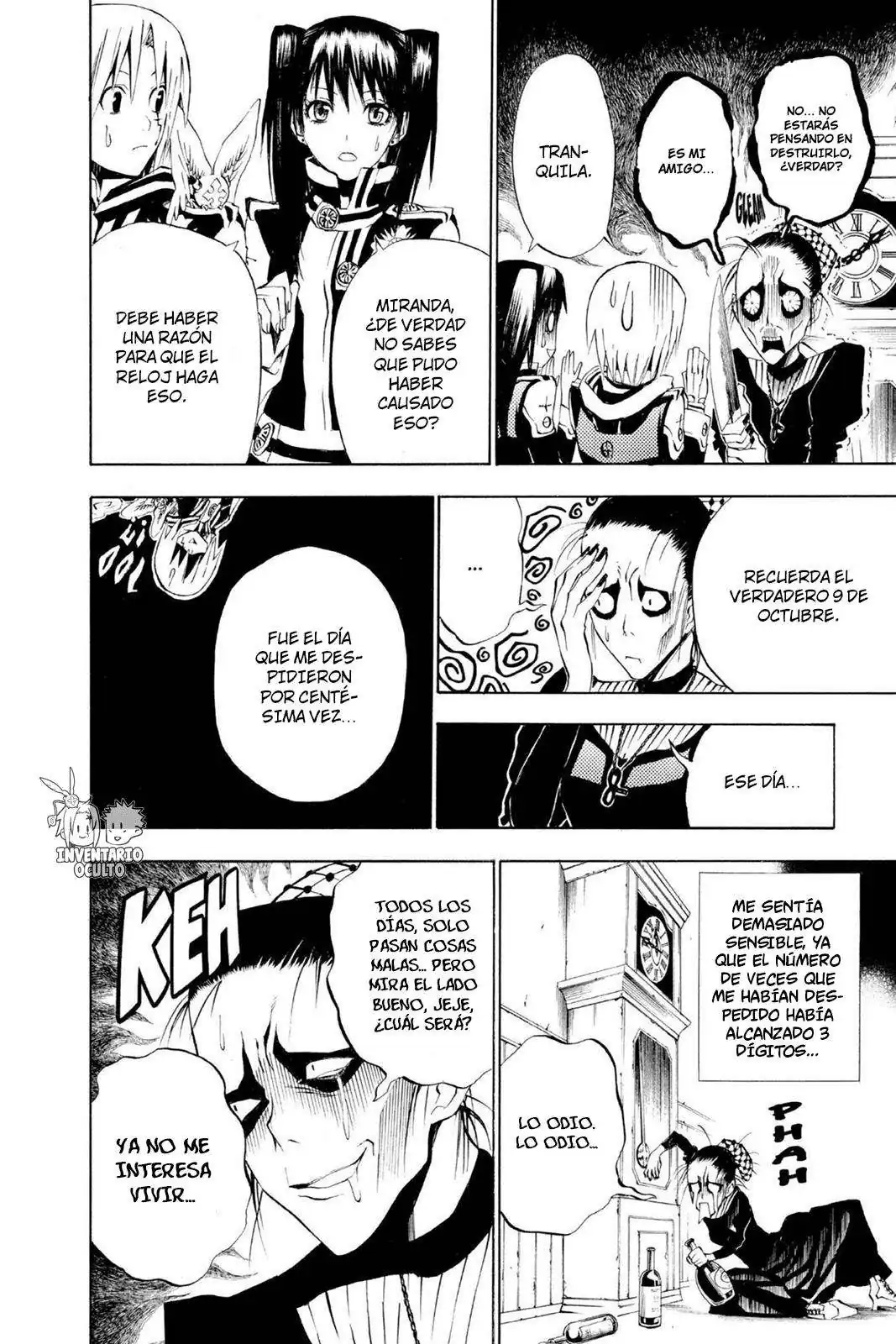 Página 5 — D.Gray-man Capítulo 21
