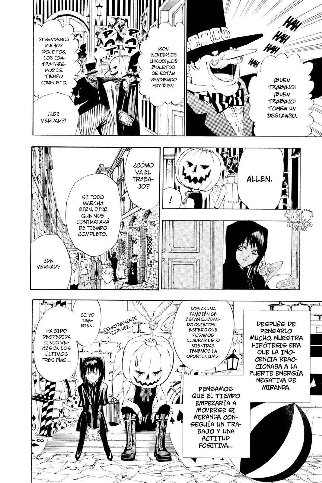 Página 9 — D.Gray-man Capítulo 21