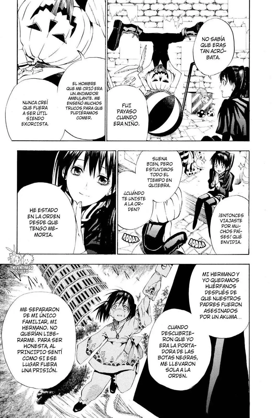 Página 10 — D.Gray-man Capítulo 21
