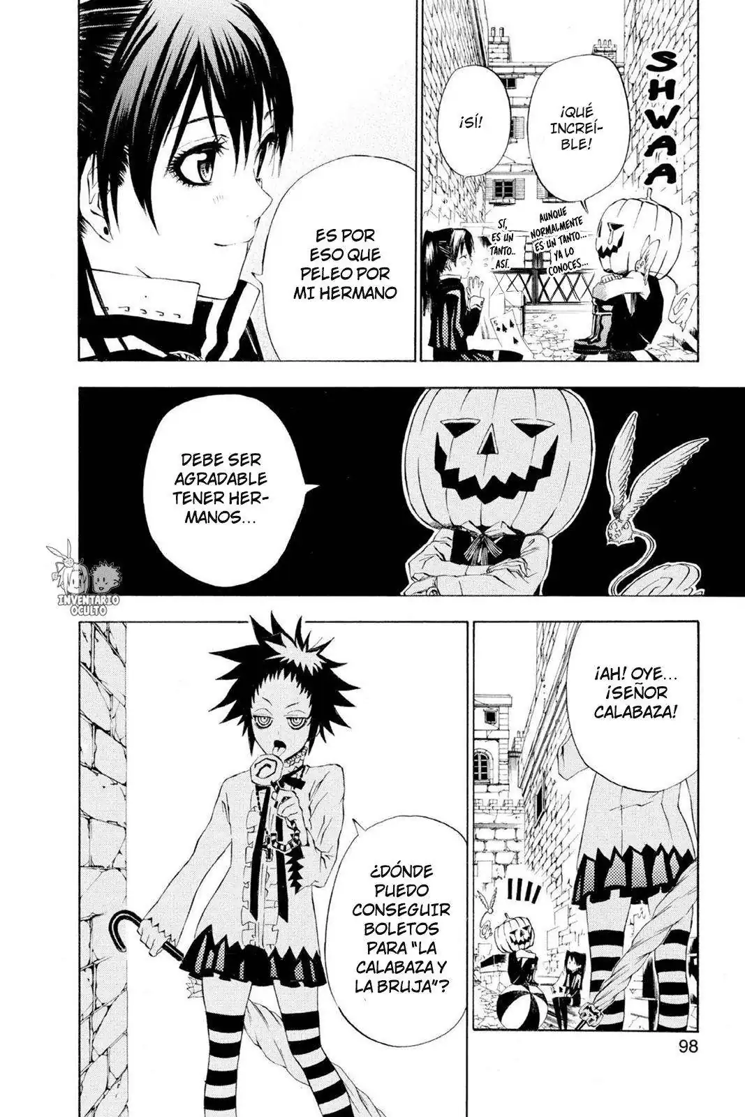 Página 13 — D.Gray-man Capítulo 21