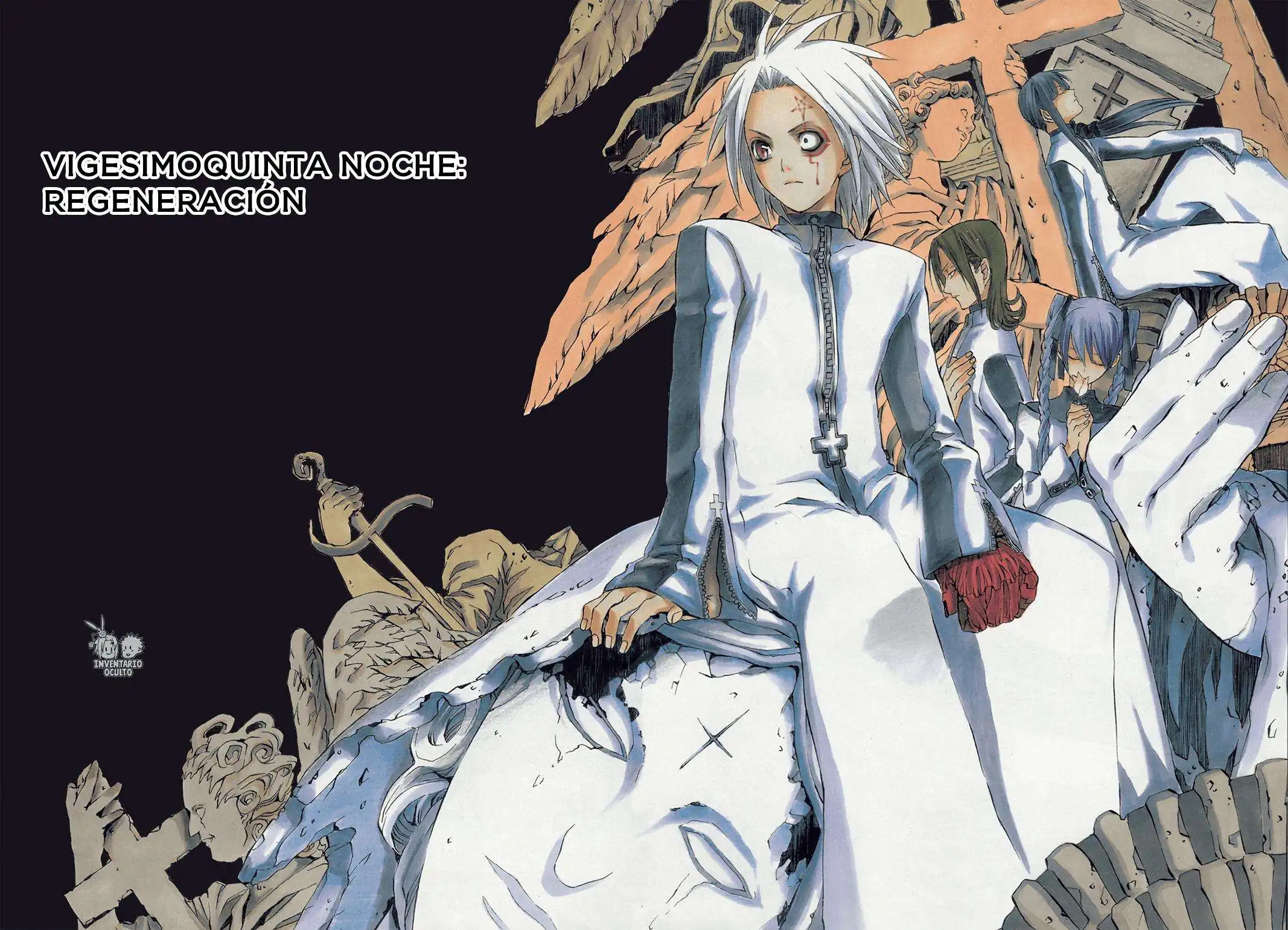 Página 2 — D.Gray-man Capítulo 25