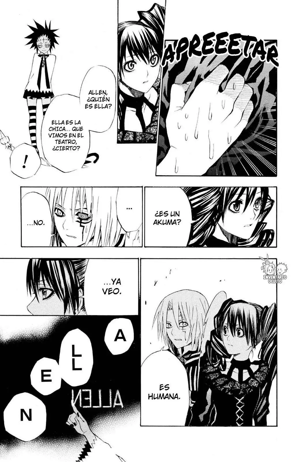 Página 6 — D.Gray-man Capítulo 25