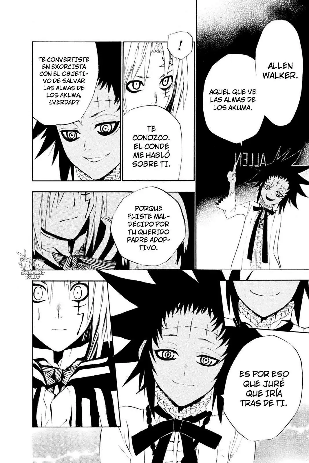 Página 7 — D.Gray-man Capítulo 25