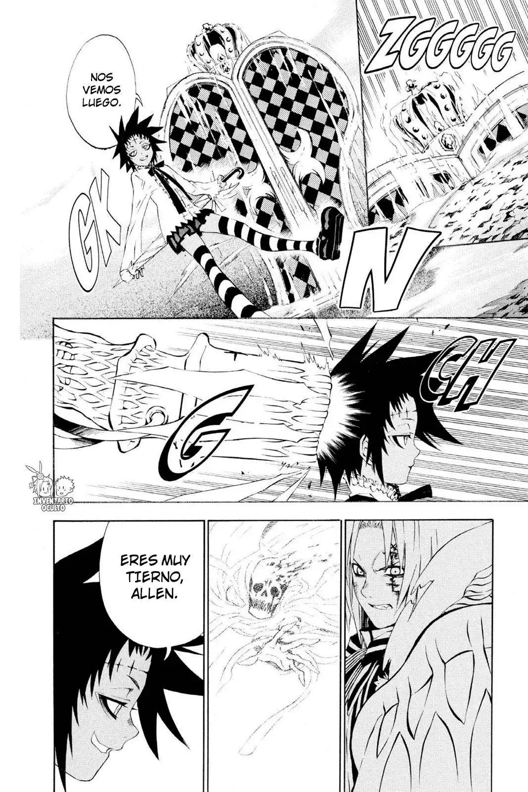 Página 18 — D.Gray-man Capítulo 25