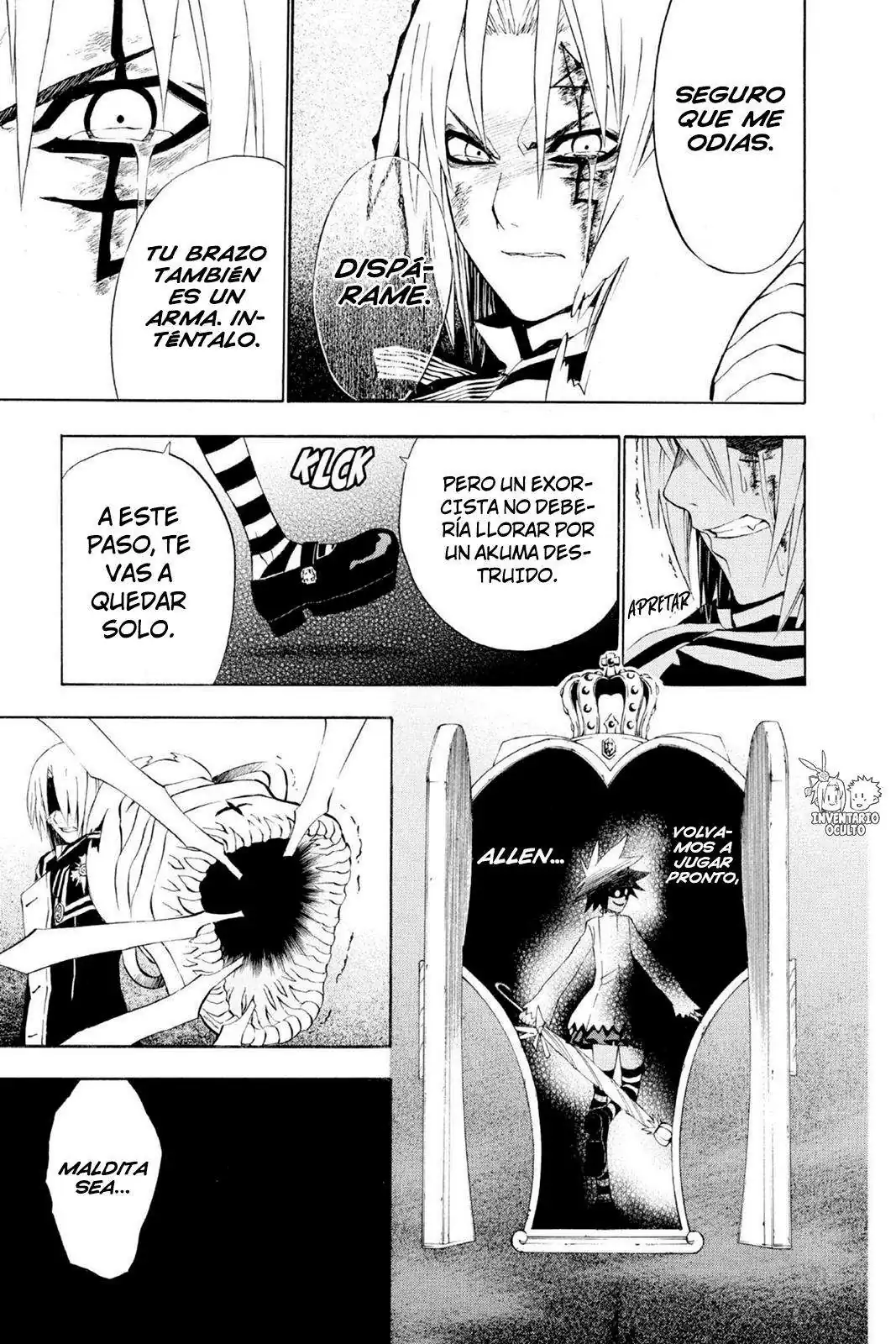 Página 19 — D.Gray-man Capítulo 25