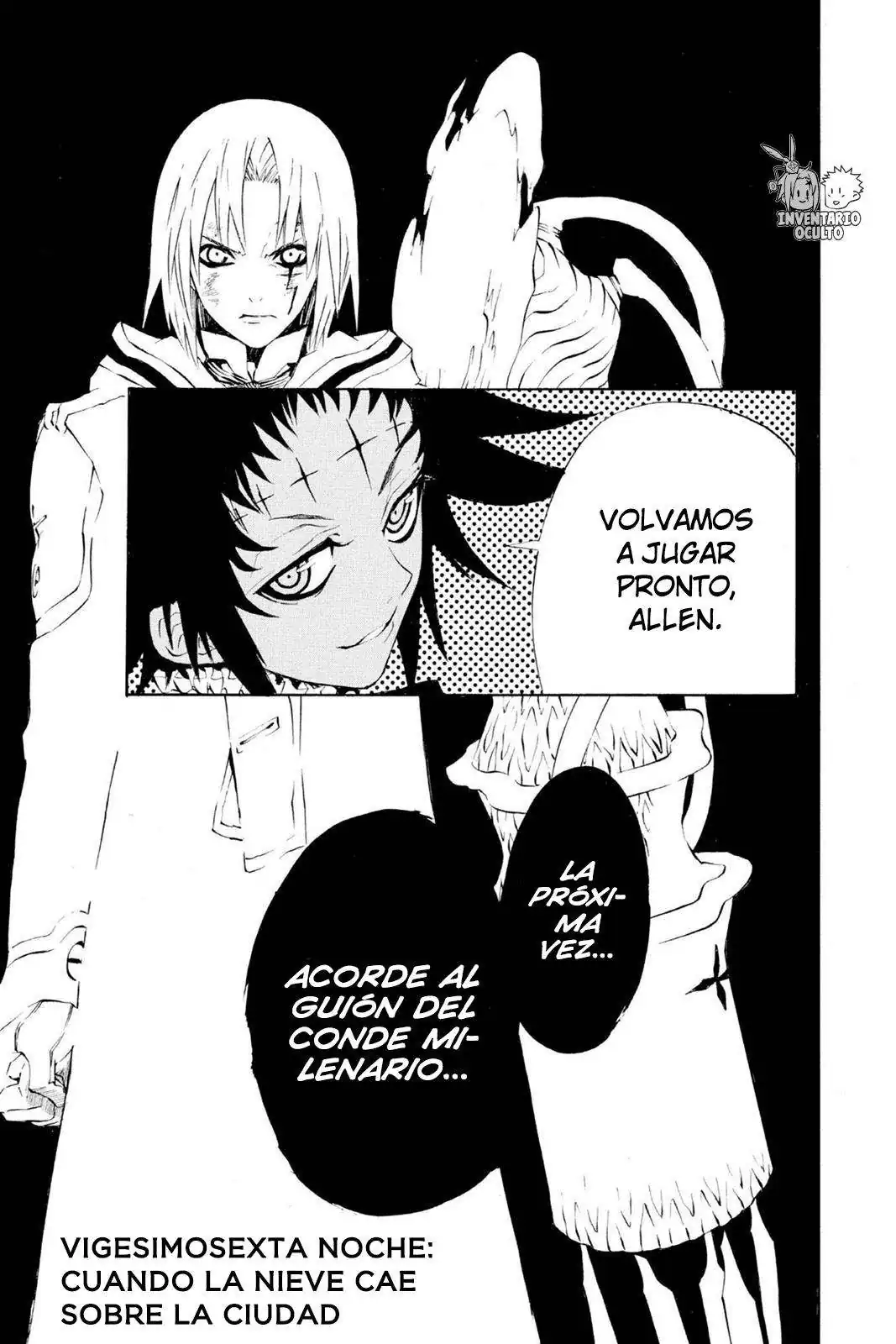 Página 2 — D.Gray-man Capítulo 26