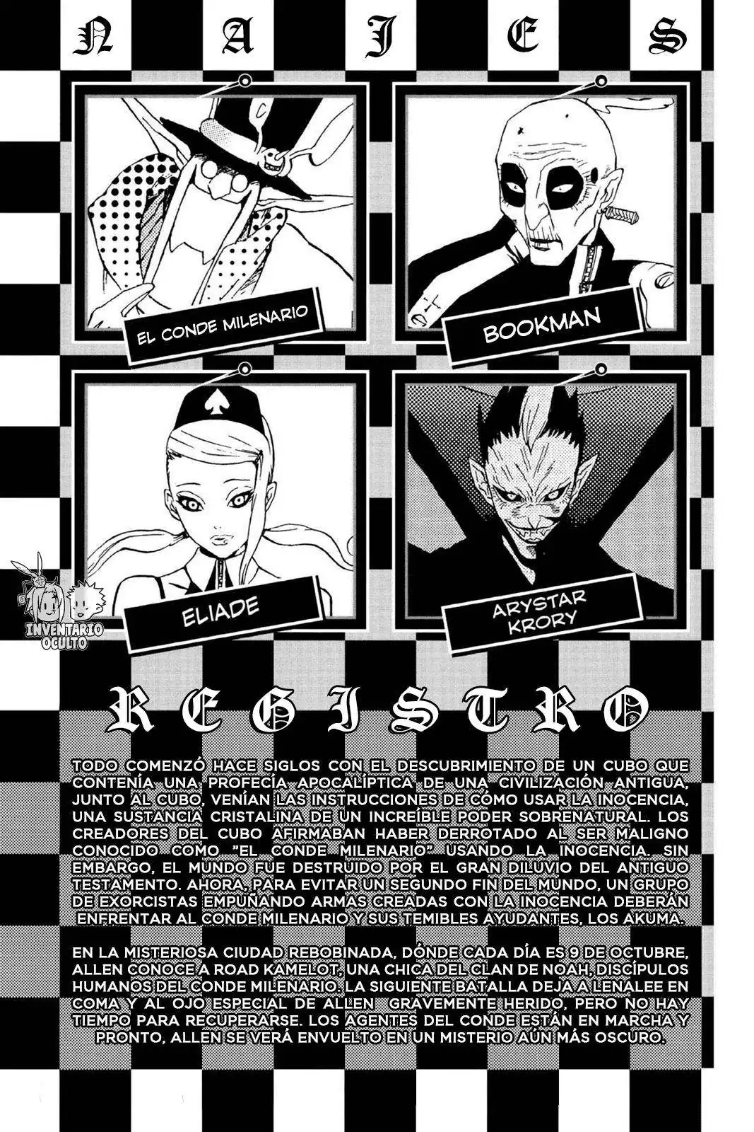 Página 6 — D.Gray-man Capítulo 27