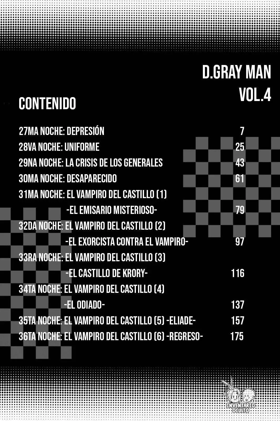 Página 7 — D.Gray-man Capítulo 27
