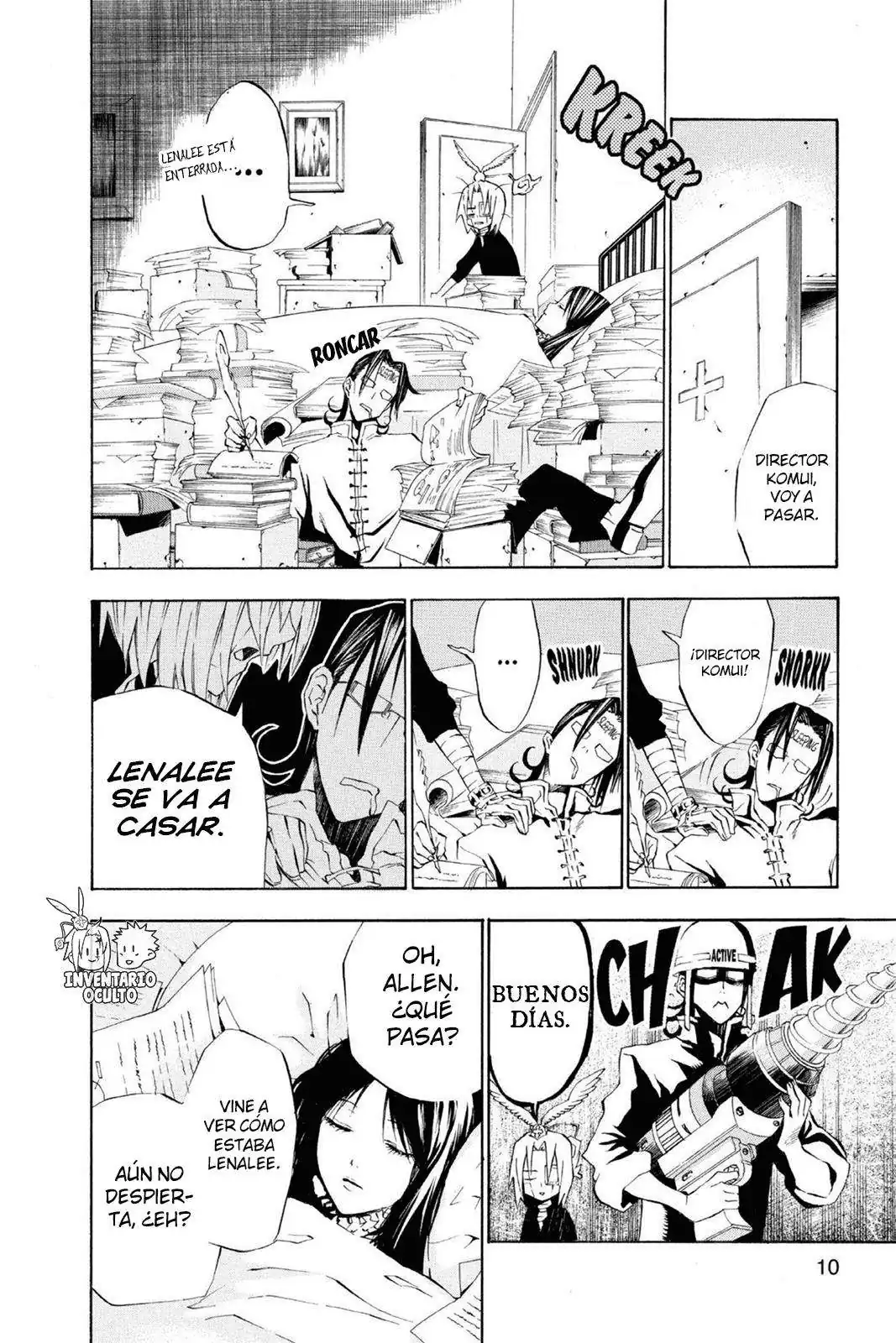 Página 11 — D.Gray-man Capítulo 27