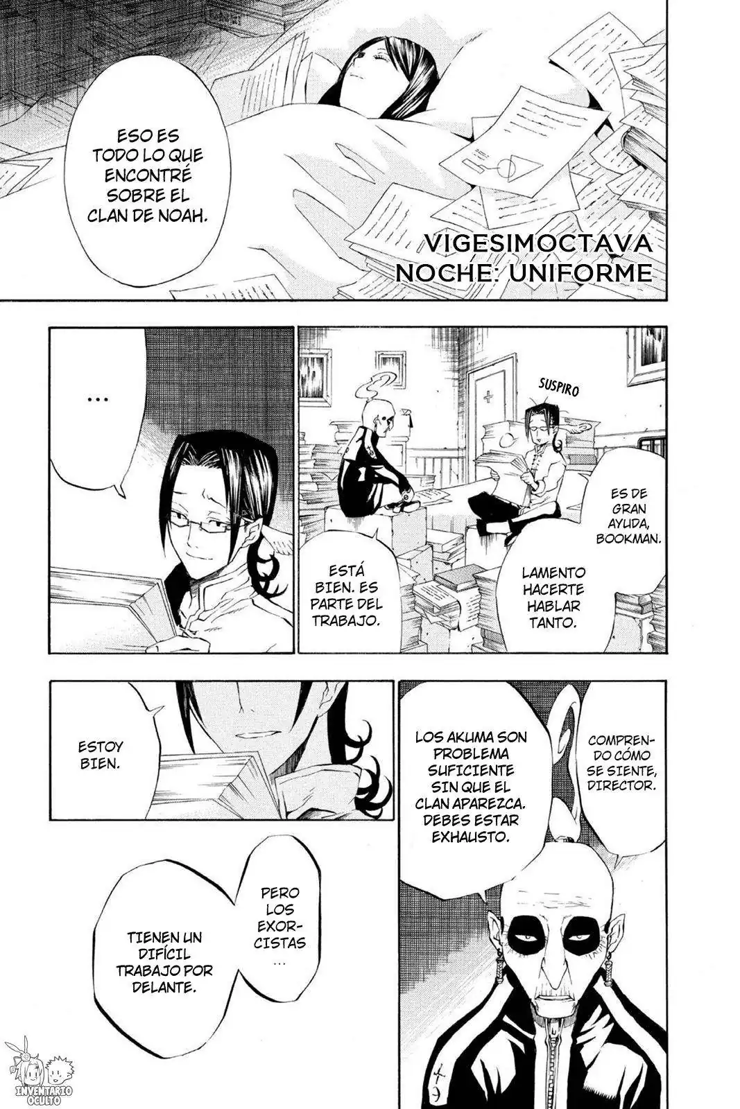Página 2 — D.Gray-man Capítulo 28