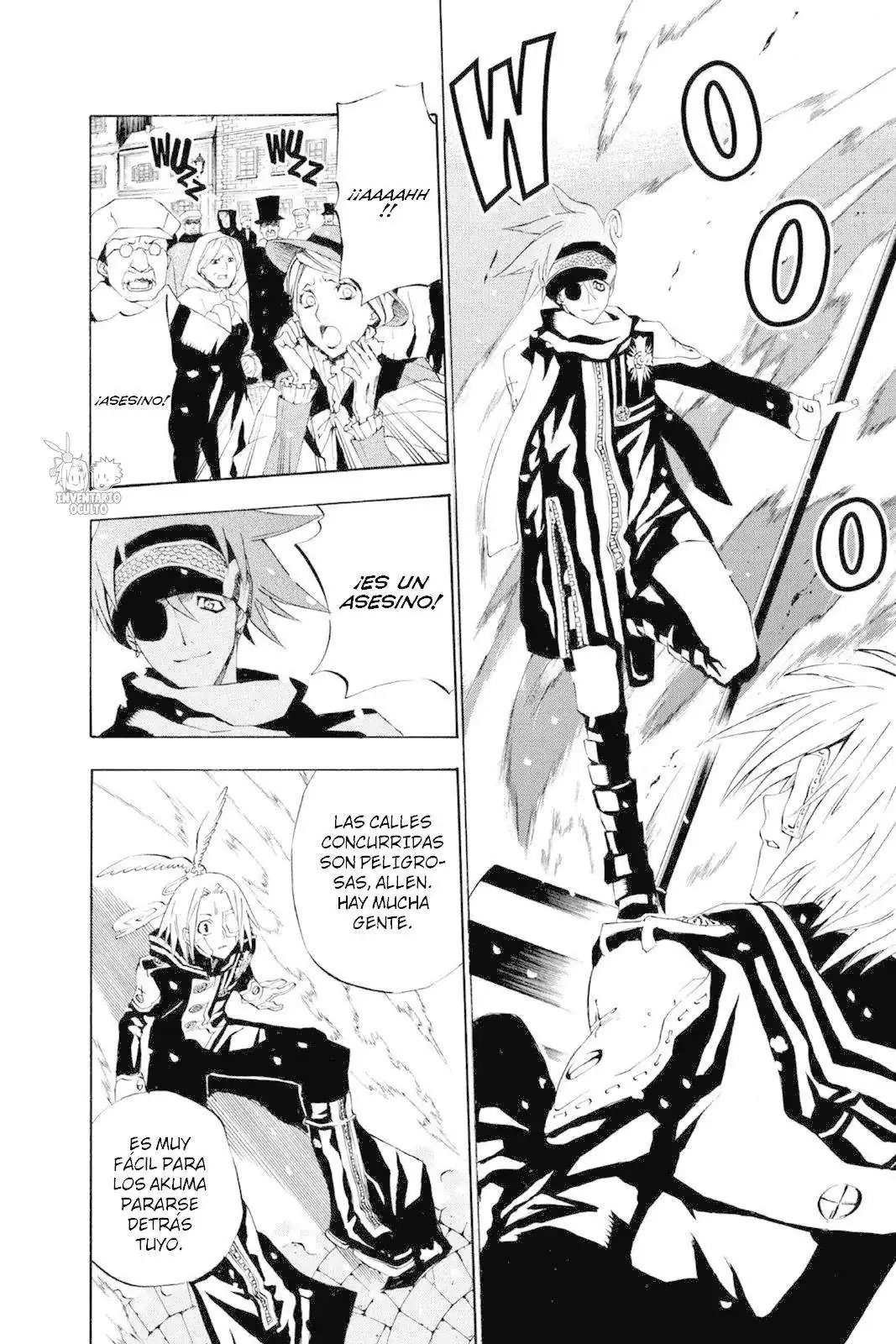 Página 5 — D.Gray-man Capítulo 28
