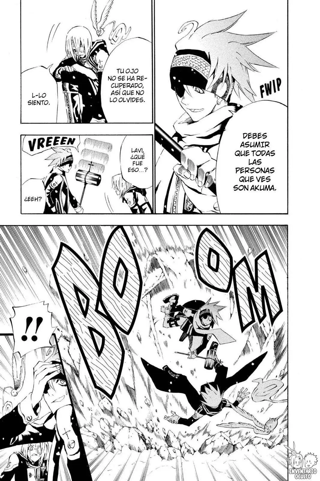 Página 6 — D.Gray-man Capítulo 28