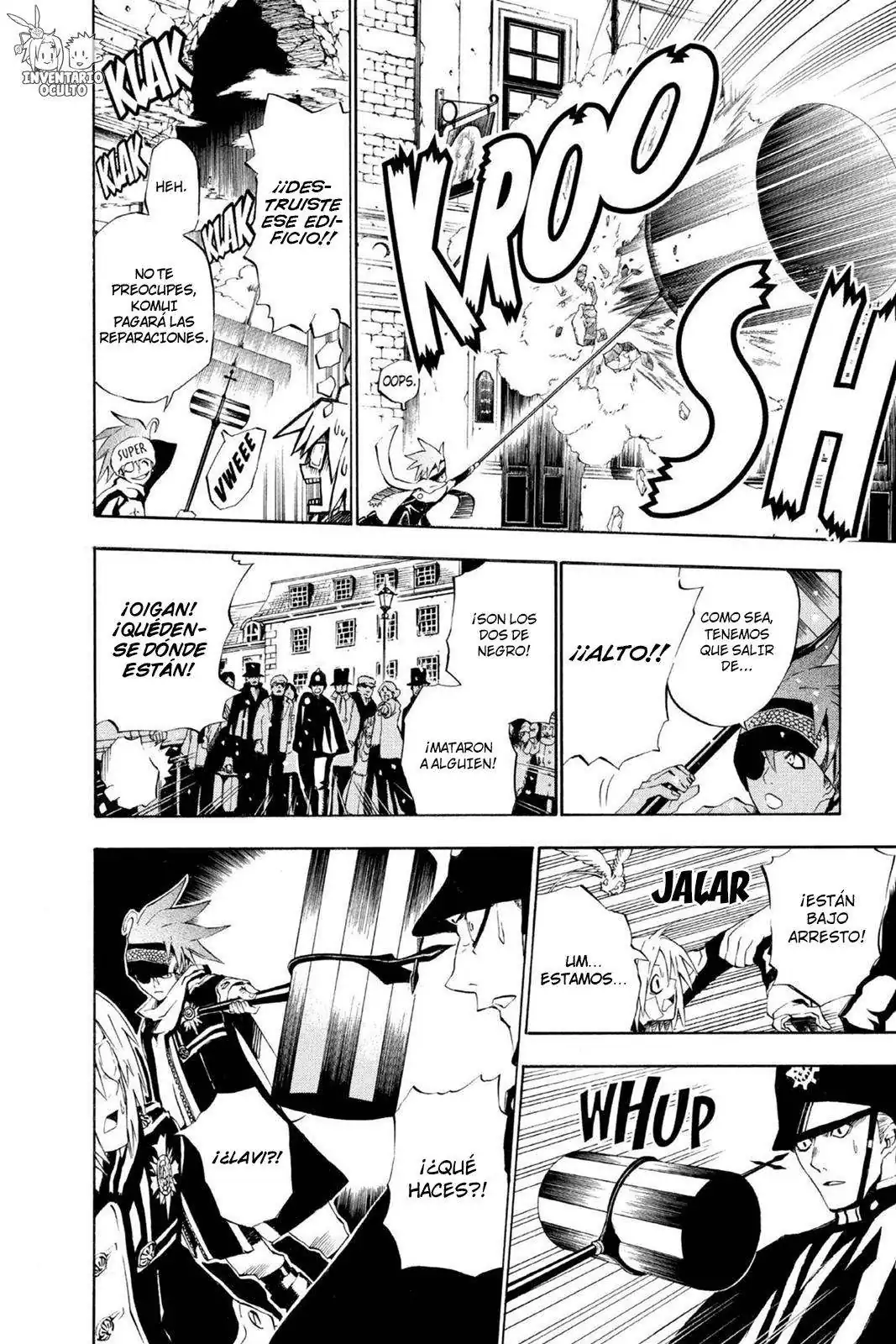 Página 9 — D.Gray-man Capítulo 28