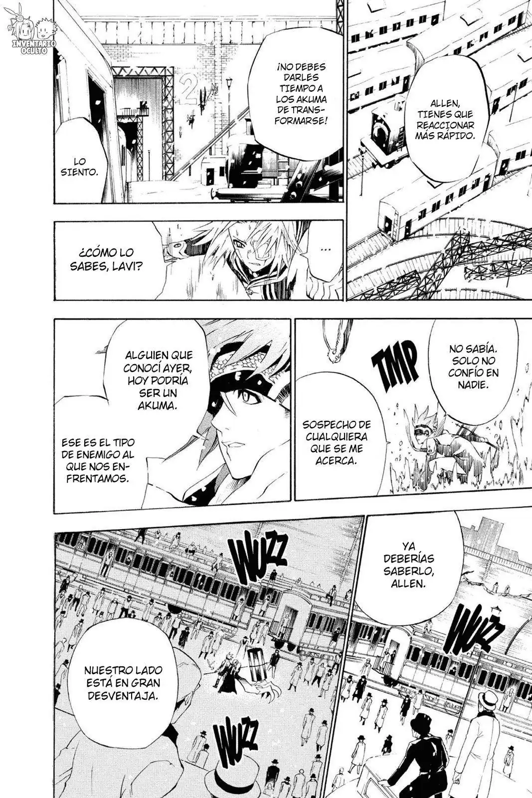 Página 11 — D.Gray-man Capítulo 28