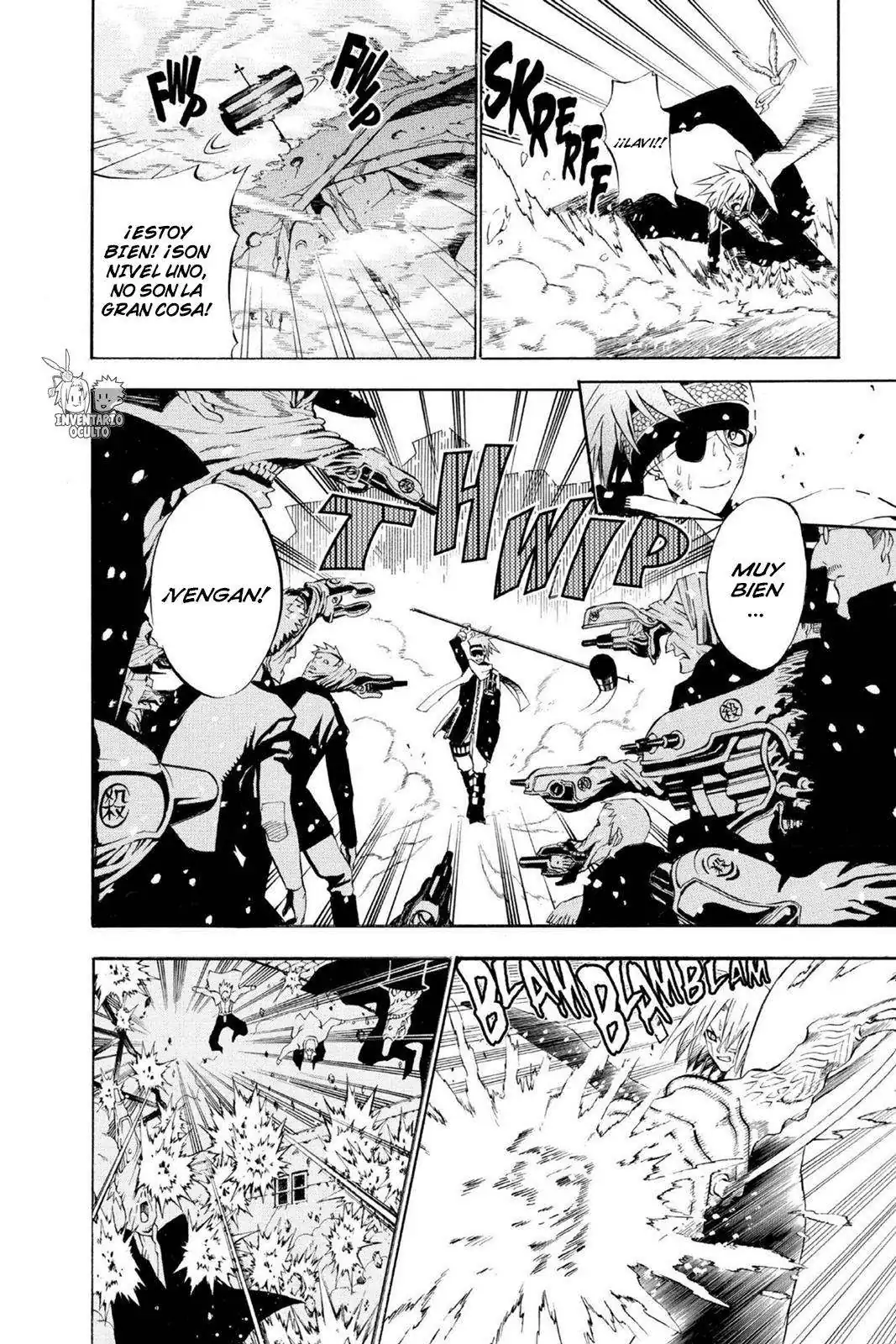 Página 13 — D.Gray-man Capítulo 28