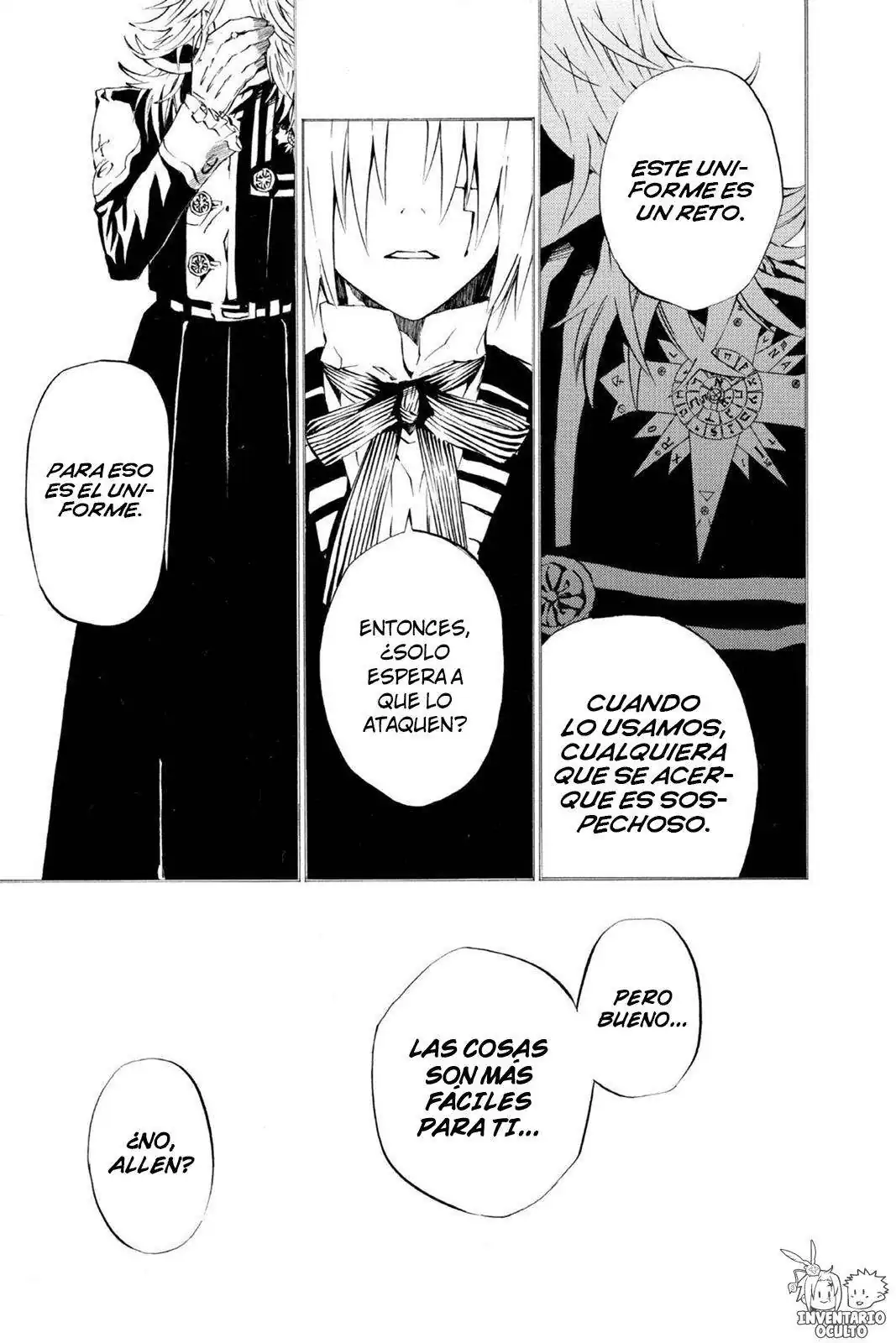 Página 16 — D.Gray-man Capítulo 28