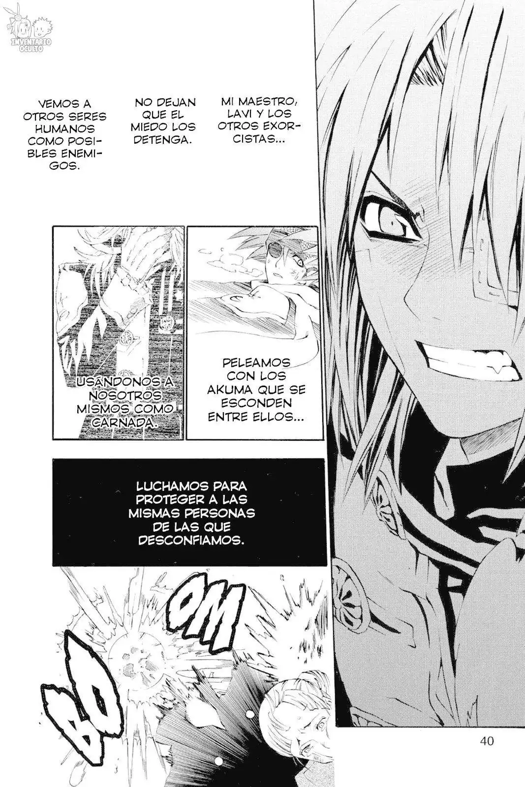 Página 17 — D.Gray-man Capítulo 28