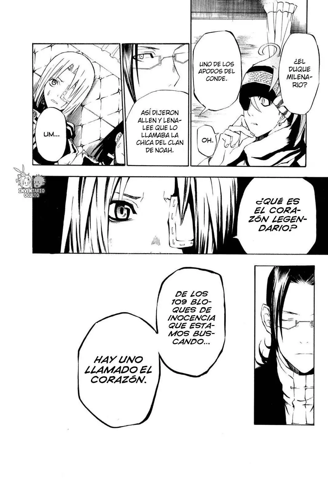 Página 15 — D.Gray-man Capítulo 29