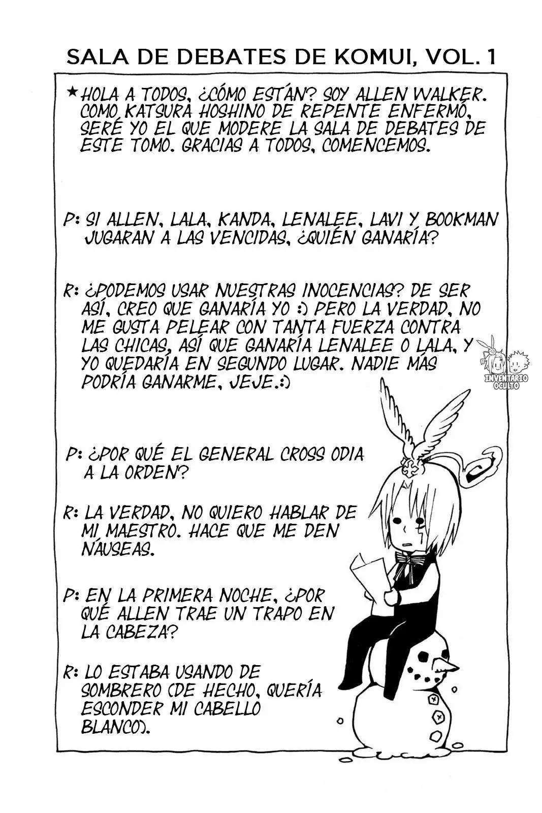 Página 19 — D.Gray-man Capítulo 29