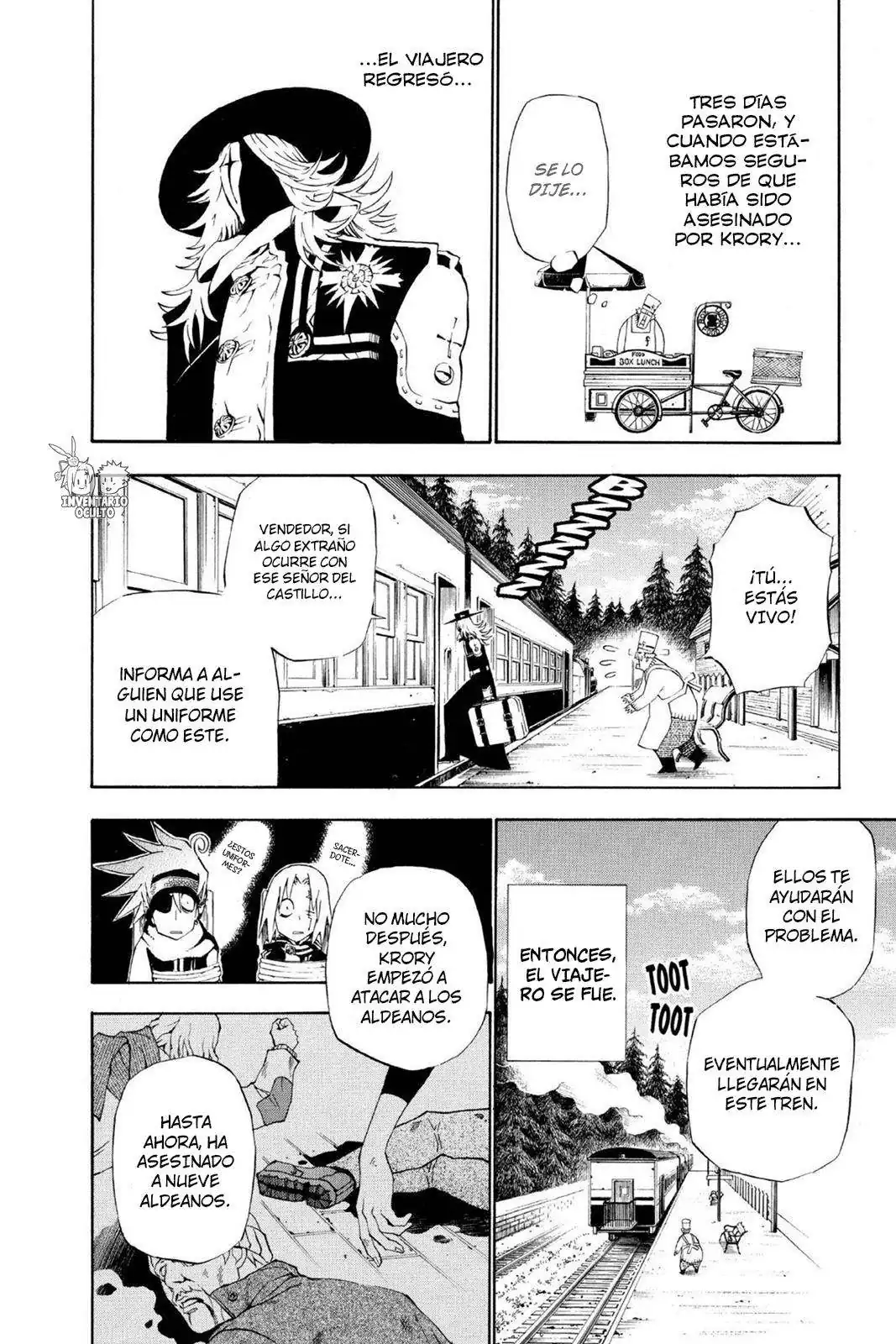 Página 11 — D.Gray-man Capítulo 31
