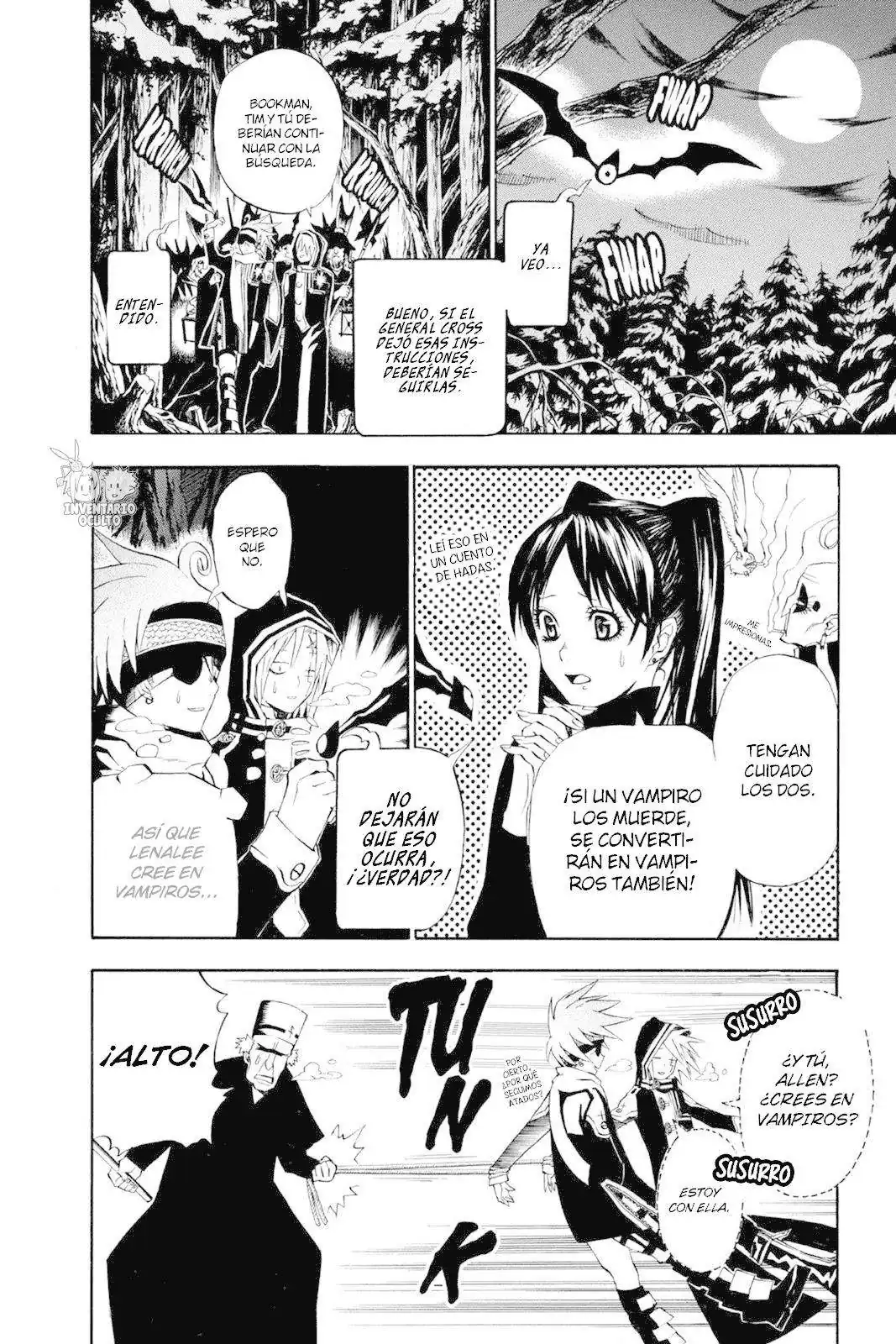Página 13 — D.Gray-man Capítulo 31