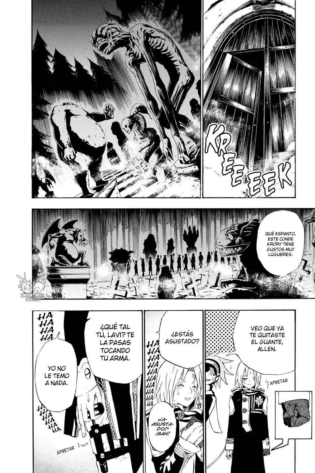 Página 15 — D.Gray-man Capítulo 31