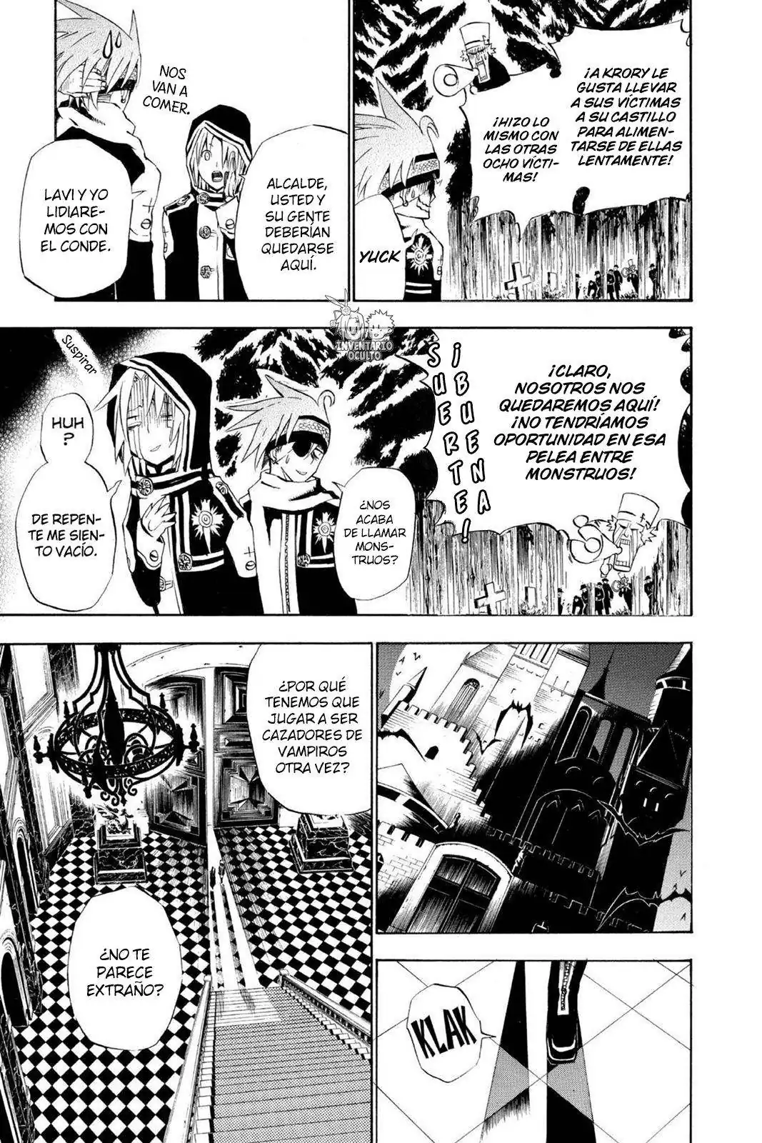 Página 9 — D.Gray-man Capítulo 33