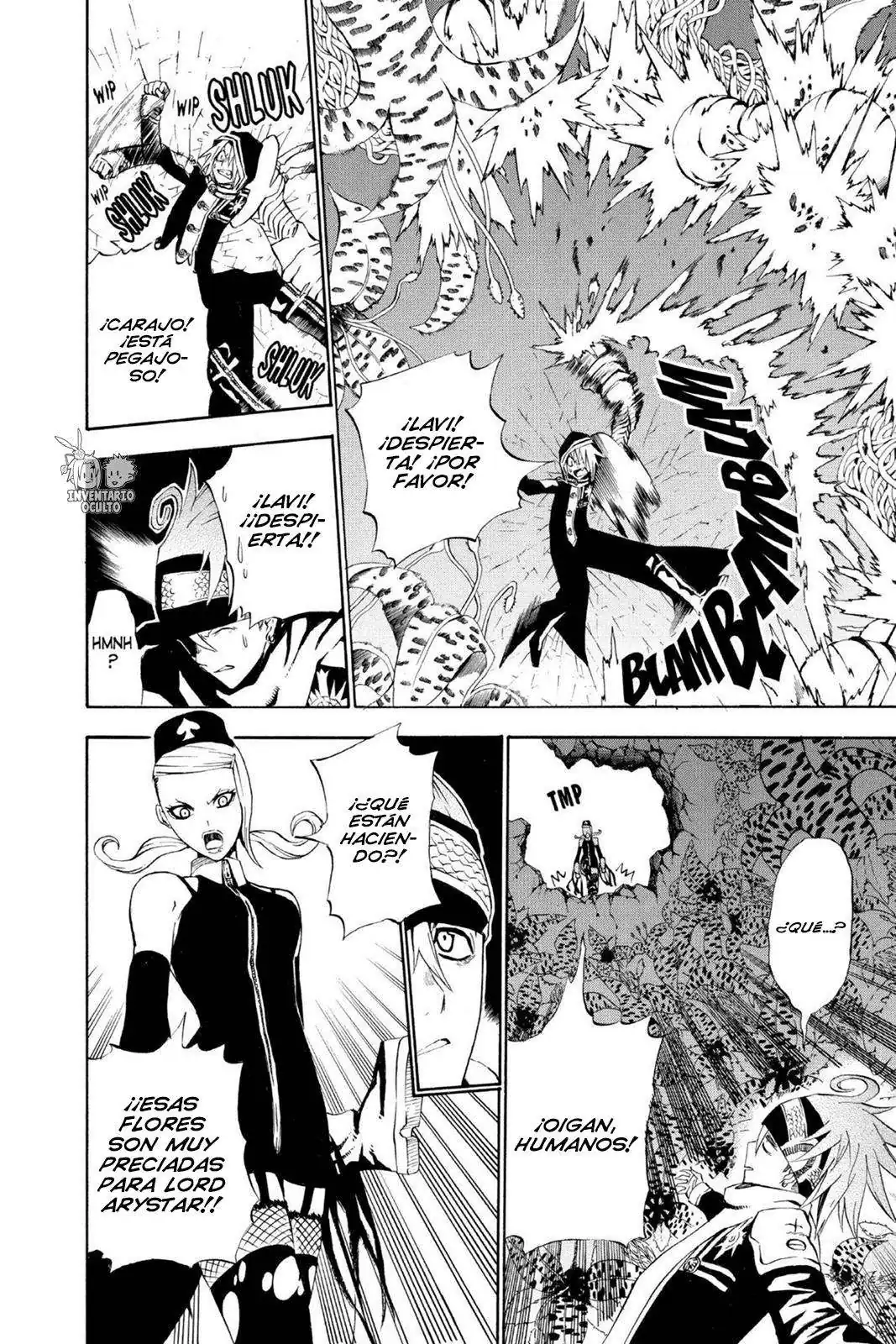 Página 16 — D.Gray-man Capítulo 33