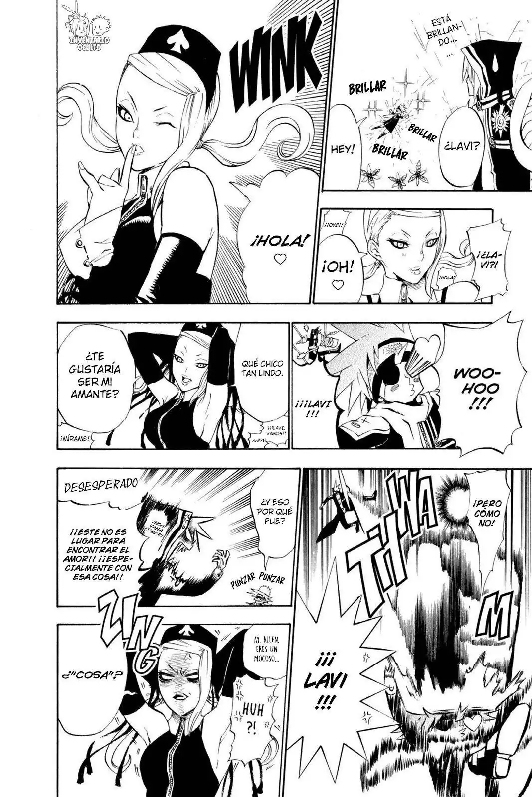 Página 18 — D.Gray-man Capítulo 33
