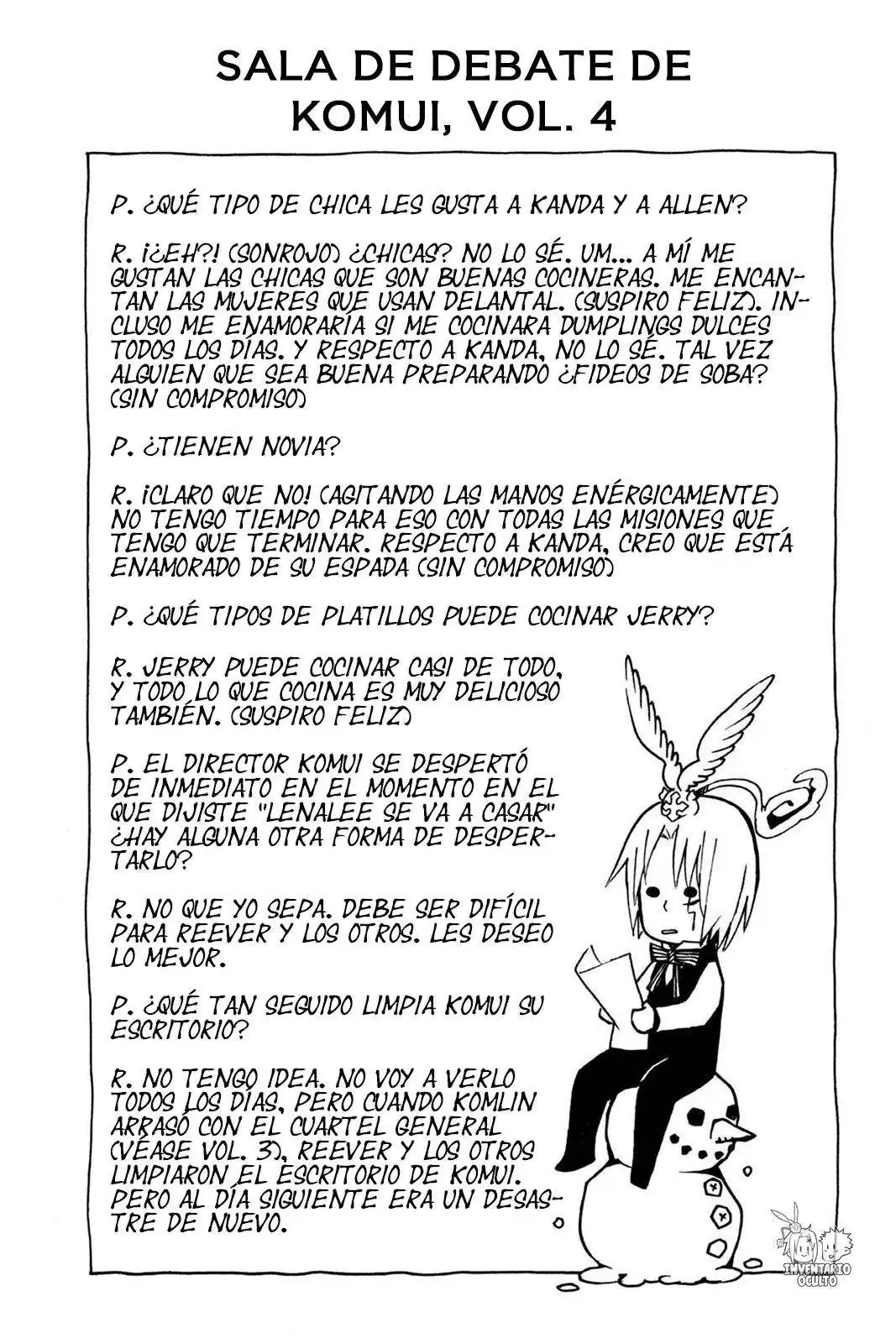 Página 22 — D.Gray-man Capítulo 33