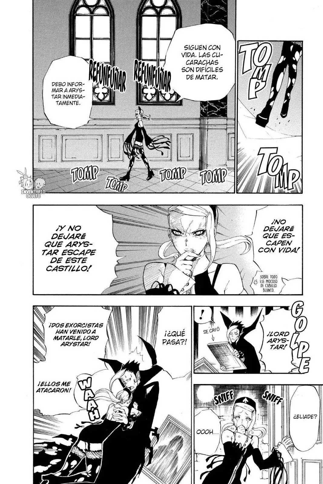 Página 10 — D.Gray-man Capítulo 34