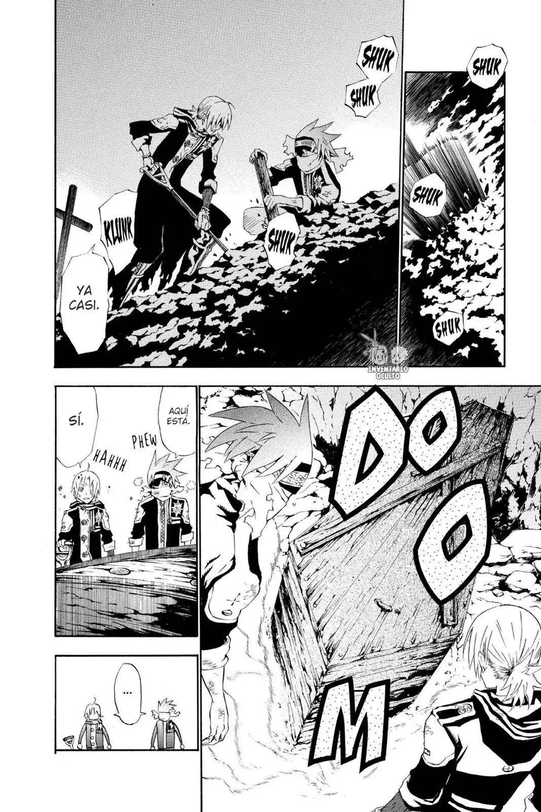 Página 14 — D.Gray-man Capítulo 34