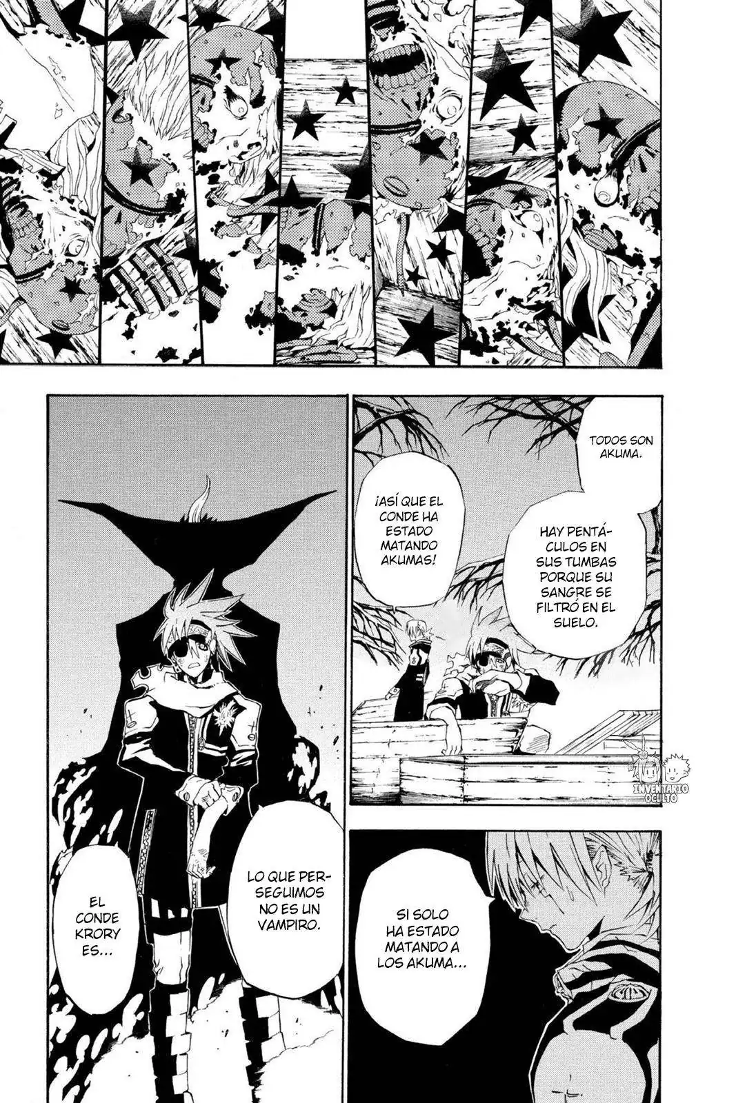 Página 17 — D.Gray-man Capítulo 34