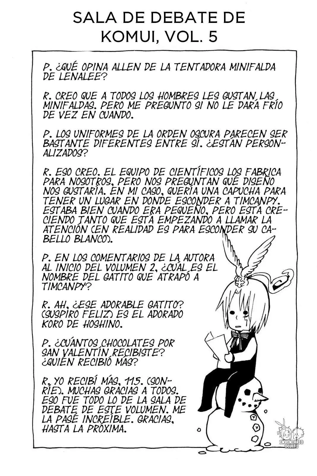 Página 20 — D.Gray-man Capítulo 34