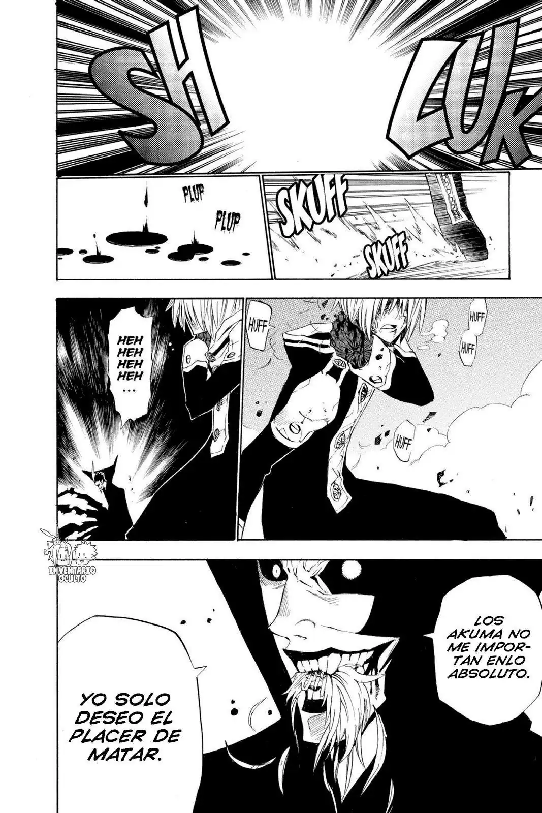 Página 8 — D.Gray-man Capítulo 35
