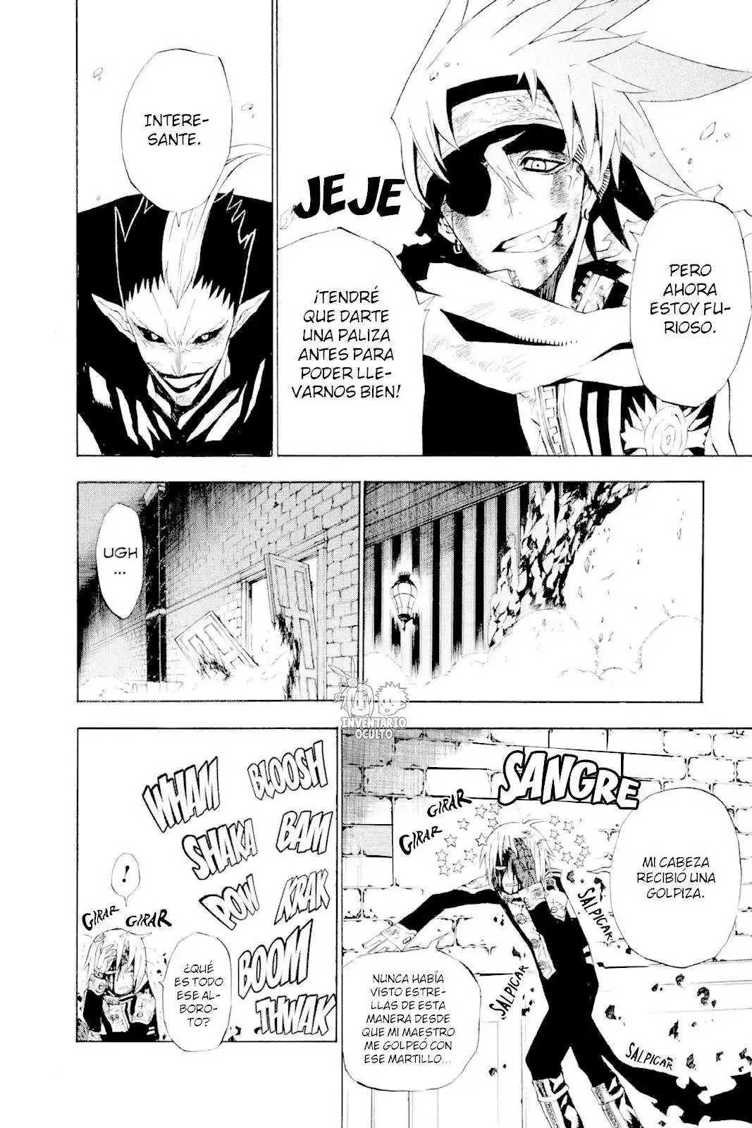 Página 12 — D.Gray-man Capítulo 35