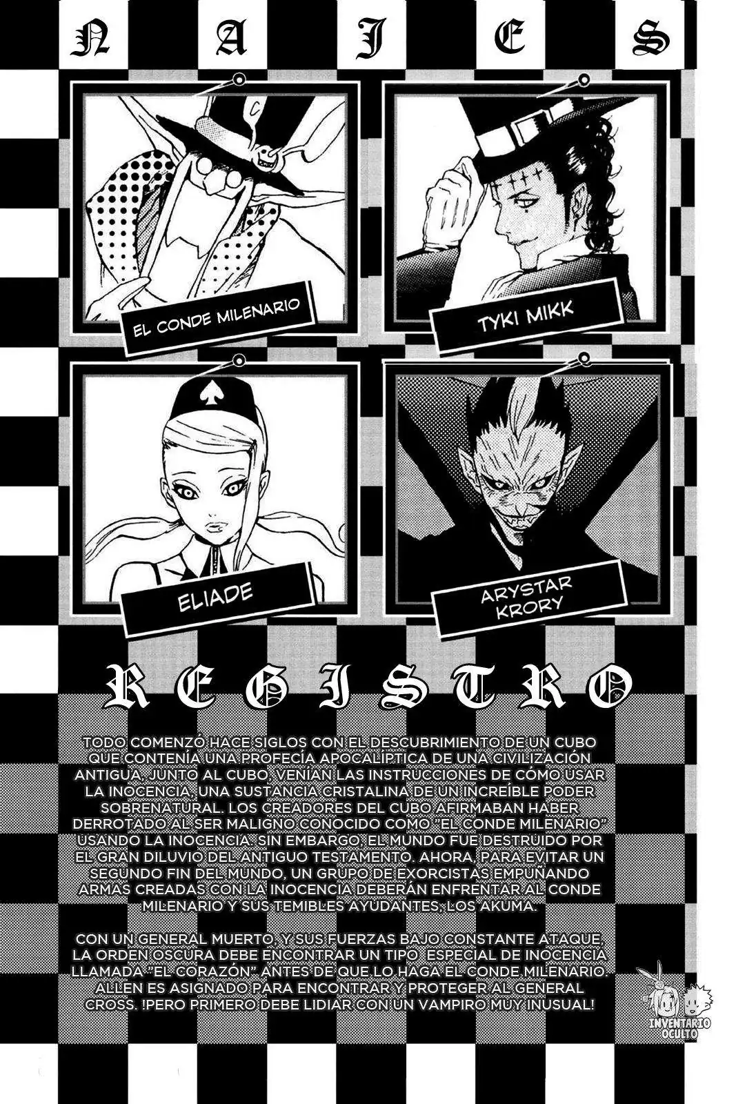 Página 6 — D.Gray-man Capítulo 37