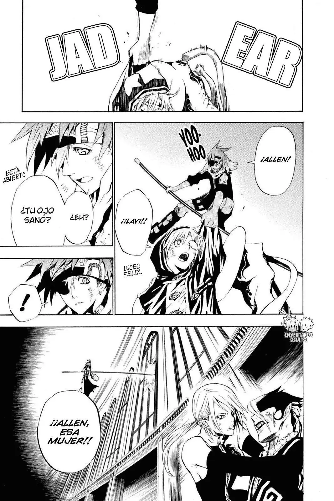 Página 23 — D.Gray-man Capítulo 37