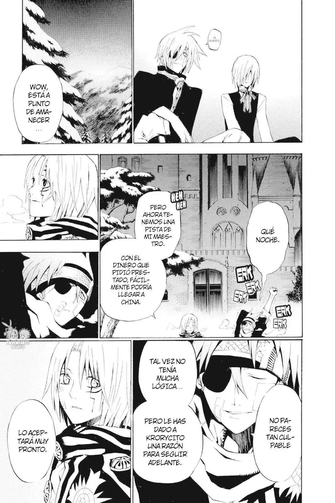 Página 16 — D.Gray-man Capítulo 40
