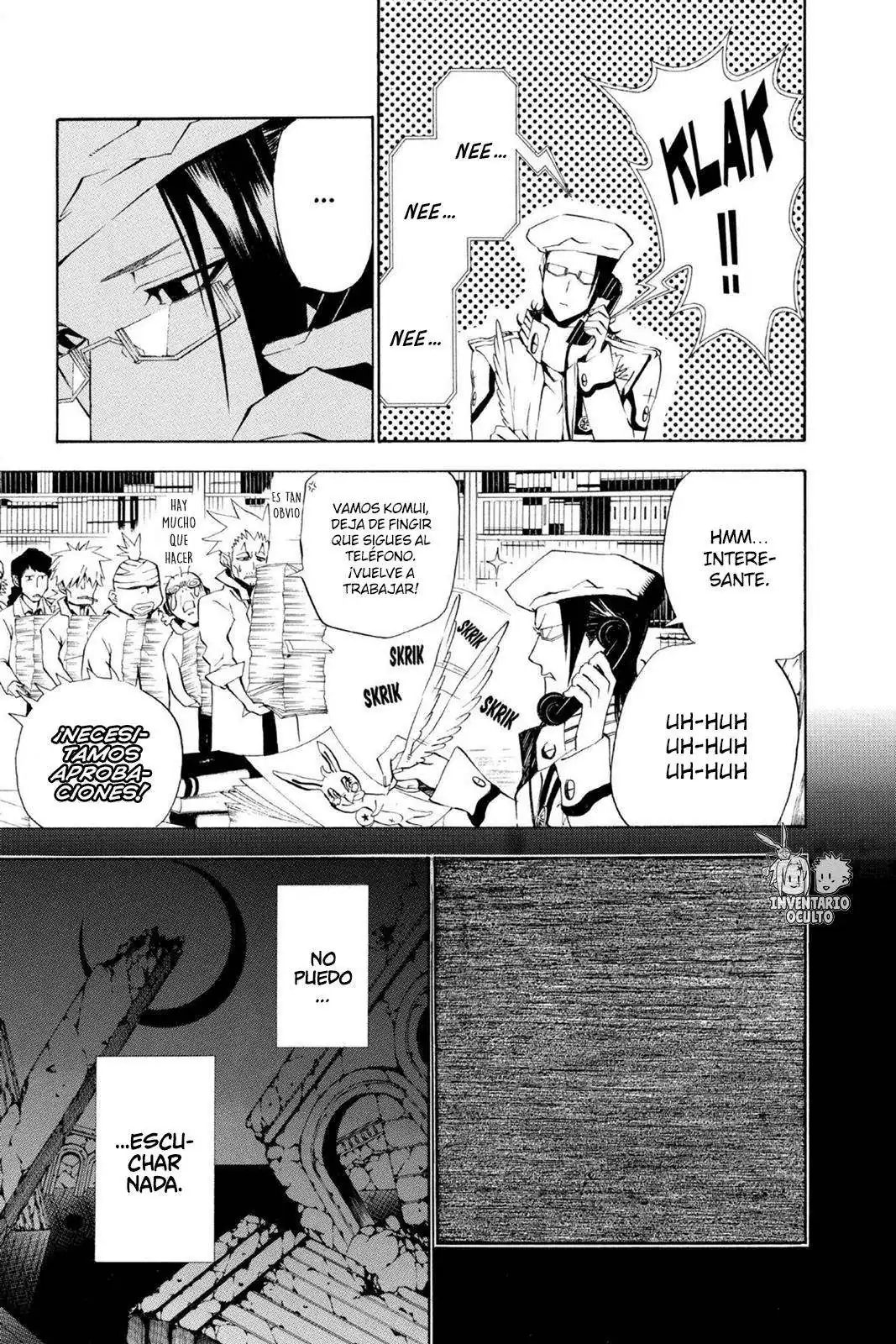 Página 8 — D.Gray-man Capítulo 41