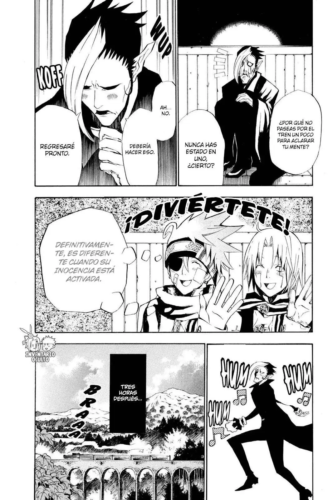 Página 15 — D.Gray-man Capítulo 41