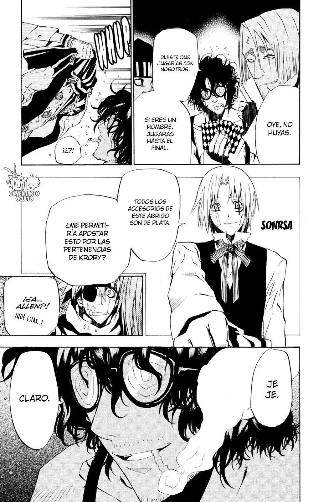 Página 18 — D.Gray-man Capítulo 41
