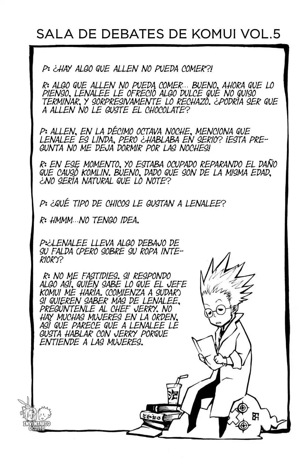 Página 19 — D.Gray-man Capítulo 41